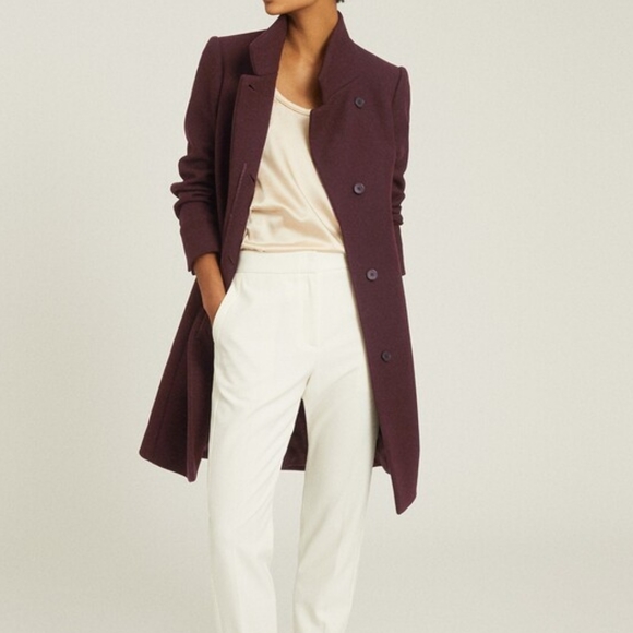 NWT REISS | Marcie Wool Blend Coat - Picture 3 of 10